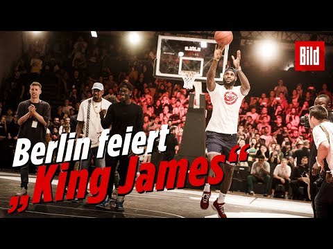 LeBron James: Fan-Treffen in Berlin