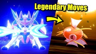 What Happens When Magikarp Uses Legendary Signature Moves in Pokémon Sword & Shield?