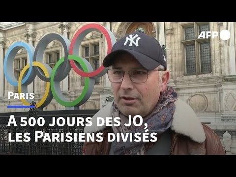 JO Paris 2024: à J-500, les Parisiens entre joie et doute | AFP