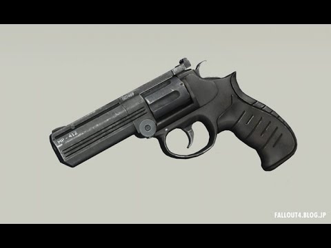 fallout4 MOD Review - MP412 REX by sharksplitter