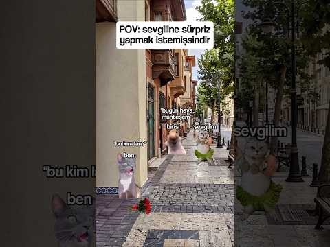 Sevgiline Sürpriz Yapmak İstemişsindir #shorts