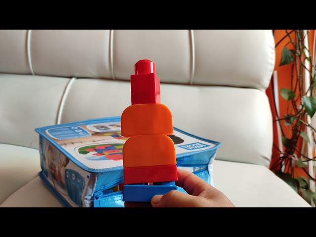 Vídeo relacionado con MEGA BLOKS Fisher-Price Juguete de construcción para niños y niñas, bloques de animales con 250 piezas y bolsa de almacenamiento reutilizable, a partir de 1 año, JCF93