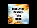 Last Living Cowboy-Toby Keith (Audio)