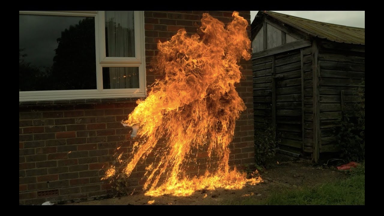 What Does An Exploding Molotov Cocktail Look Like In Slow Motion?