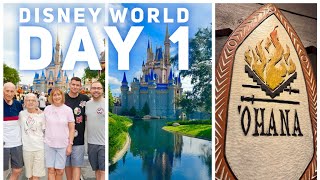 WALT DISNEY WORLD 🏰 - DAY 1 - MAGIC KINGDOM, THE BOATHOUSE & OHANA DINNER