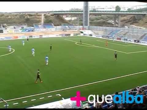 Gol Victor Curto 1 0 contra el Lucena