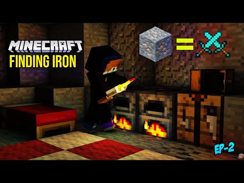 HOW TO FIND IRON FAST in Minecraft!!! 😱😱😱
