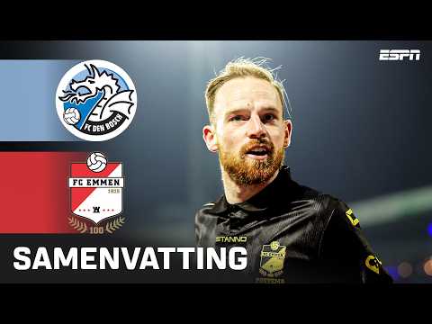 TOPSCORER ROMANO POSTEMA KOPT RAAK: NUMMER 1️⃣7️⃣ | Samenvatting FC Den Bosch - FC Emmen