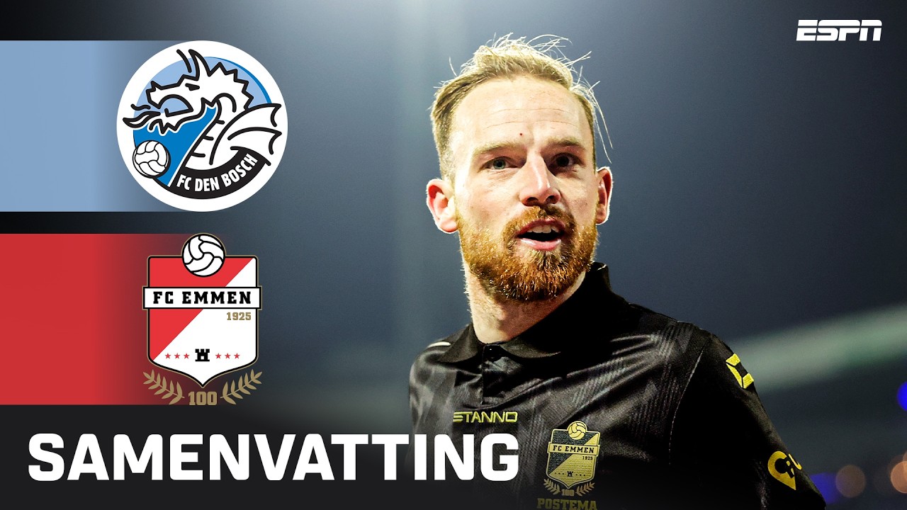 Den Bosch vs Emmen Highlights
