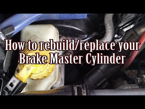 How to rebuild or replace an Audi/Seat/VW/Skoda brake master cylinder