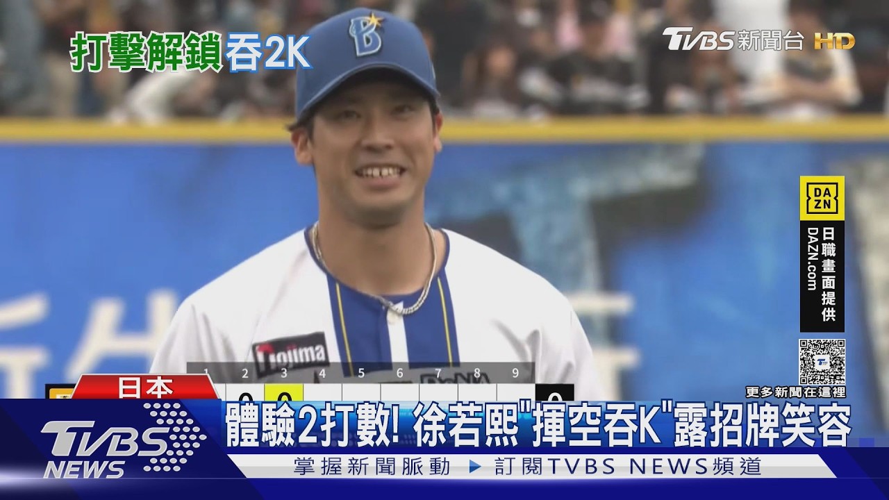 日職/徐若熙6局4K優質先發!解鎖「生涯首打擊」吞2K