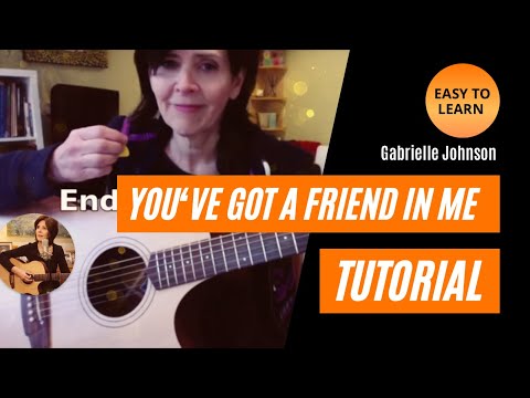 You've Got a Friend in Me | Easy Guitar Tutorial | Gabrielle Johnson