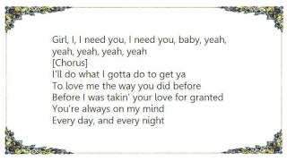 B2K - I'm Not Finished Lyrics