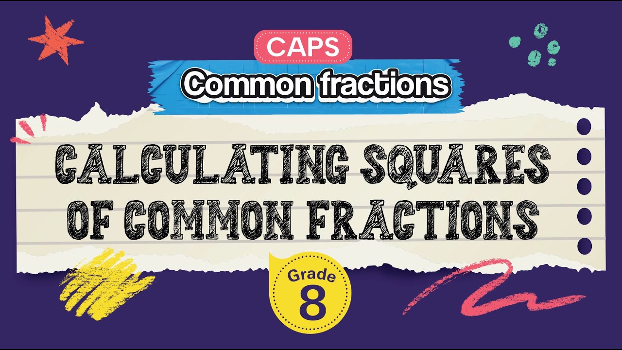 Calculating Squares of Common Fractions