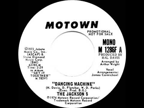 1974 Jackson 5 - Dancing Machine (mono radio promo 45)