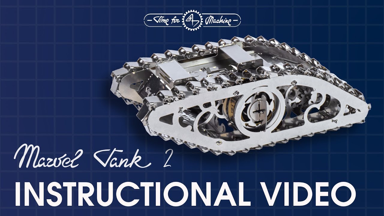 Oceľová stavebnica tank