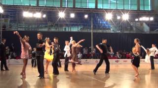 Mistrzostwa Polski Elbląg 2014 14-15 Latin 1/16 Pasodoble 3