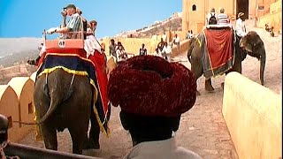 preview picture of video 'Indien - Jaipur - Elefantenreiten Fort Amber'