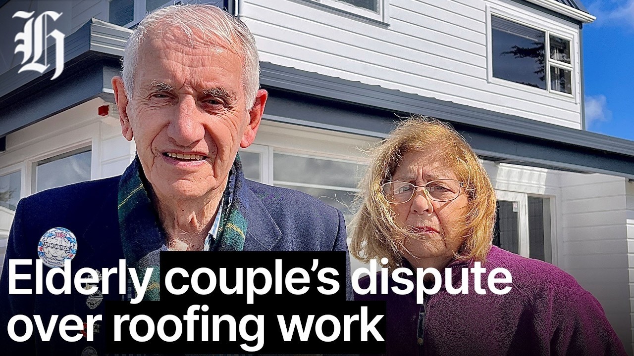 Elderly Wellington couple struggling with ill-health in lengthy dispute over defective roofing work