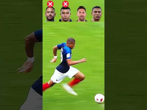 Neymar vs. Mbappe vs. Messi vs. Ronaldo: Fast Running 💨