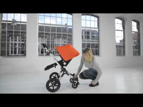 demo bugaboo cameleon³   brake  adjusting the suspension