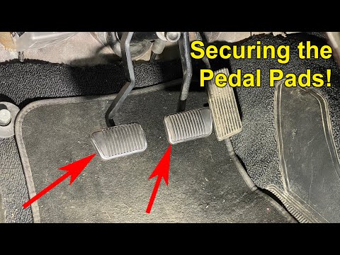 How to Fix the Clutch and Brake Pedal Pads