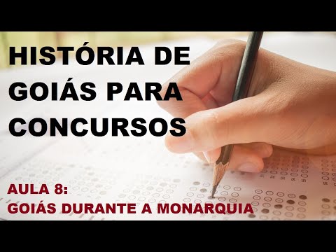 História de Goiás 8: Goiás durante a monarquia.