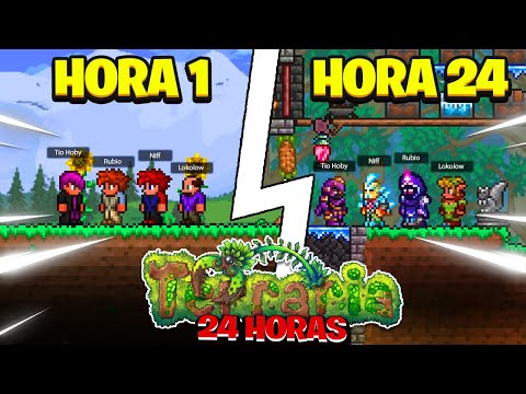 JOGUEI TERRARIA EXPERT POR 24 HORAS COM @Lokolow @RubioKn @NiFF