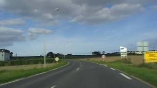 preview picture of video 'Driving Along Avenue des Forces Françaises Libres D58 Saint-Pol-de-Léon, Brittany, France'