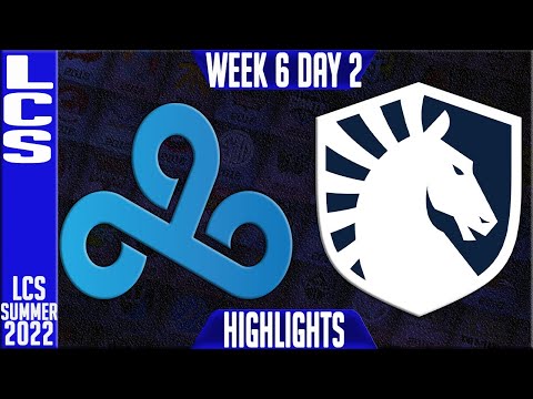 C9 vs TL Highlights | LCS Summer 2022 W6D2 | Cloud9 vs Team Liquid