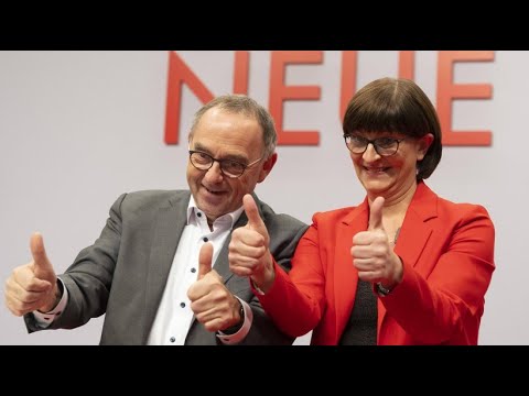 SPD party conference confirms Esken and Walter-Borjans as new top duo
