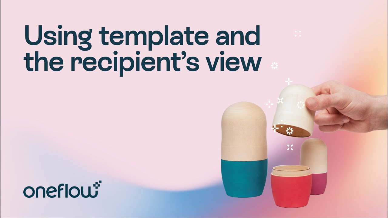 How to use contract templates | Oneflow