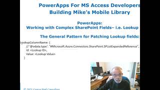Mike's Mobile Library -- Add or Edit SharePoint Lookup Fields in PowerApps
