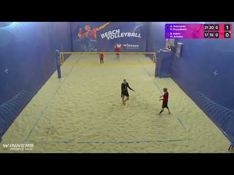 16:20 A. Antonenko / D. Svyrydenko - B. Isakov / M. Anhelov 02.12.2022 | Winners Beach Volleyball