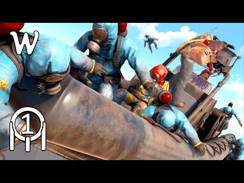 GETTING SOME DOME EP.1/2 "FROM BOWS TO EIGHT DIFFERENT WEAPONS ON WIPE DAY" - RUST