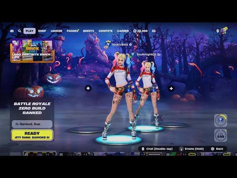 Helping My Partner In Crime Get To Diamond 3 In Ranked Zero Build Part 2! *Fail