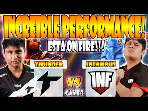 INFAMOUS R VS THUNDER AWAKEN BO3[GAME 3] MR.JEANS VS KNIGHT- DPC SA 2023 TOUR 2:DIVISION 1 - DOTA