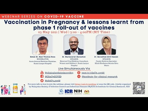 S2E05 - Vaccination in Pregnancy & Lessons Learnt From Phase 1 Roll-out of COVID-19 Vaccines
