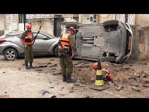 Video Thumbnail: Residents injured after blast in Israeli home amid new Iranian barrage