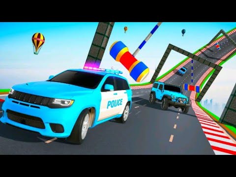 Police Prodo Car Stunt Games Car 2021