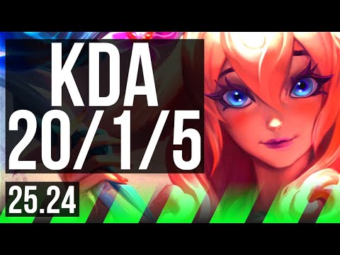 LILLIA vs EVELYNN (JGL) | Good KDA: 20/1/5 | EUW Master | 25.24