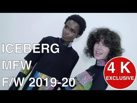 ICEBERG | FALL WINTER 2019 - 2020 | EXCLUSIVE BACKSTAGE+INTERVIEW+CATWALK | 4k