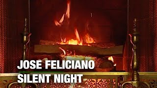 José Feliciano – Silent Night (Christmas Songs – Yule Log)