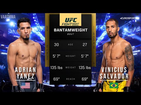 Adrian Yanez vs Vinicius Salvador full fight