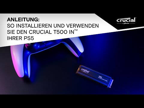 Crucial T500 1TB PCIe Gen4 NVMe M.2 SSD with heatsink