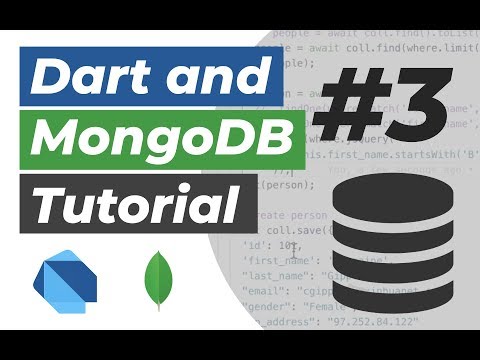 Dart and MongoDB Tutorial 3 Refactor our REST API into Controller classes
