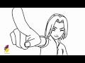 Sakura Naruto How to draw Sakura Naruto 