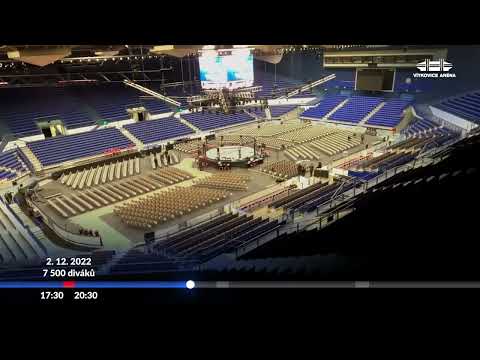 OSTRAVAR ARÉNA: Z hokejové haly na koncertní sál v mžiku oka