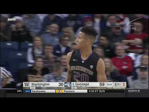 Markelle Fultz vs ZAGS 25 PTS          12.07.19