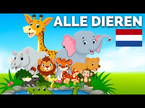 Alle Dieren Leren!🦁 | Leer Jouw Kind Alle Dieren | NL Gesproken ✅